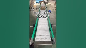 Băng tải nhựa modular belt: vật liệu POM, PP, PE, phụ kiện băng tải nhựa, hàng có sẵn giao ngay