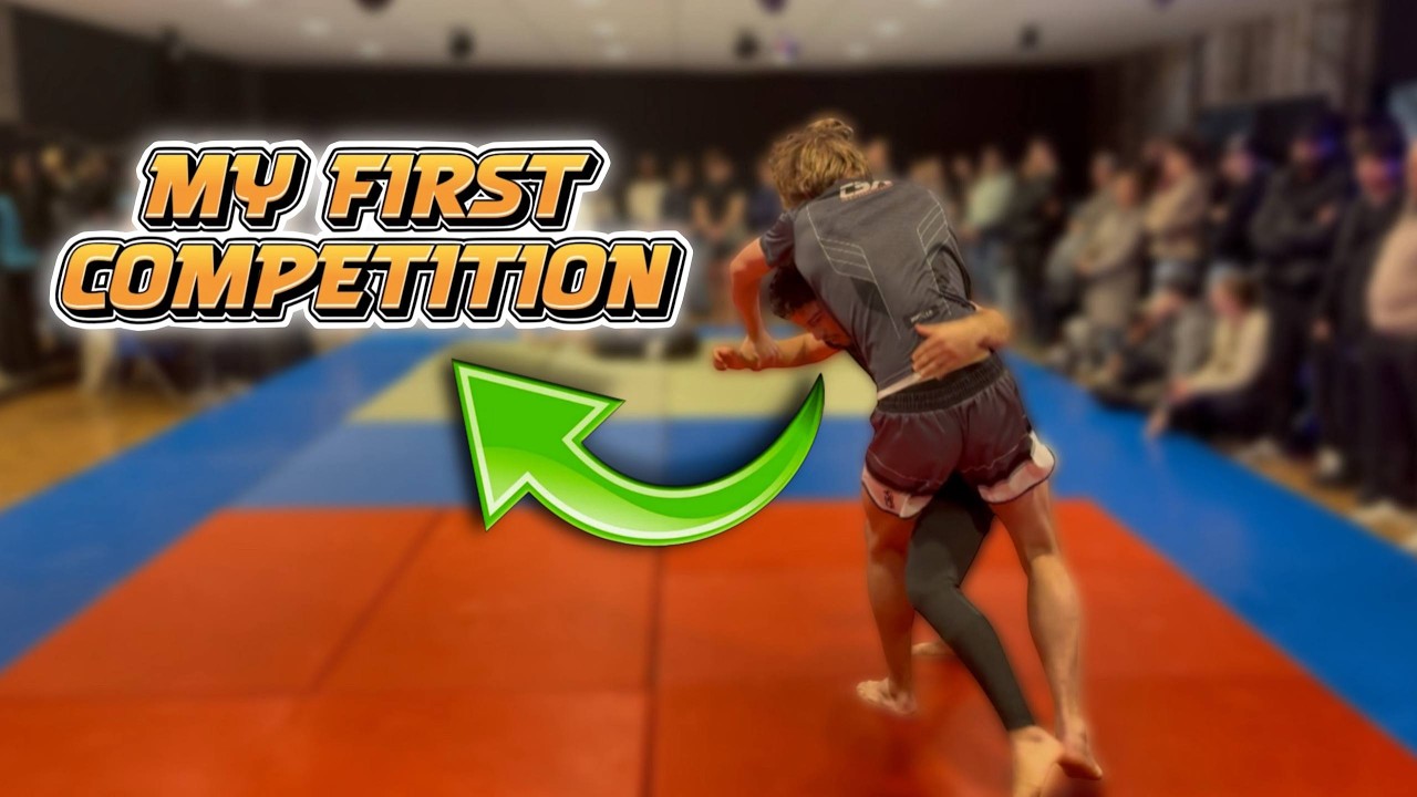First Time Competing in BJJ No-Gi 🥋🔥 (Did I Win or Lose?)