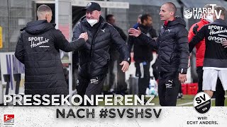 Pressekonferenz | SV Sandhausen - Hamburger SV