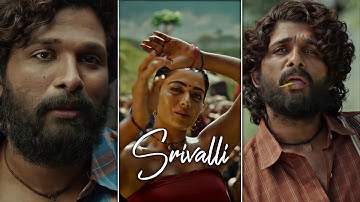 Srivalli Status ❤️ | Pushpa 🔥 | Allu Arjun | Rashmika Mandana | Srivalli Song Status | #Shorts