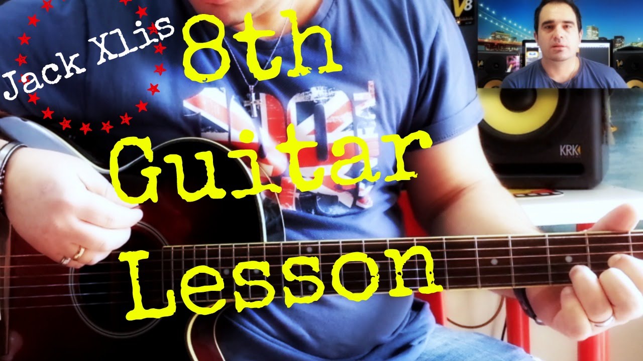 8ο Μαθημα Κιθαρας για αρχαριους 2016 - ρυθμικη ασκηση και ασκηση ενδυναμωσης