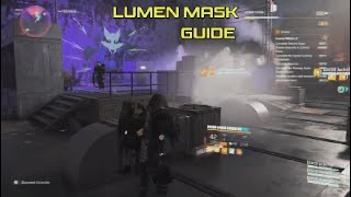 Division 2 Lumen mask guide (Brooklyn DLC) Nothing cut. 2025