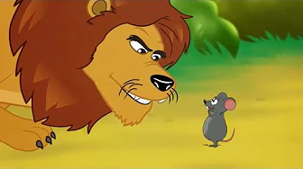 The Lion, The Mouse and The Sleepy Bear | English Fairy Tales And Stories
