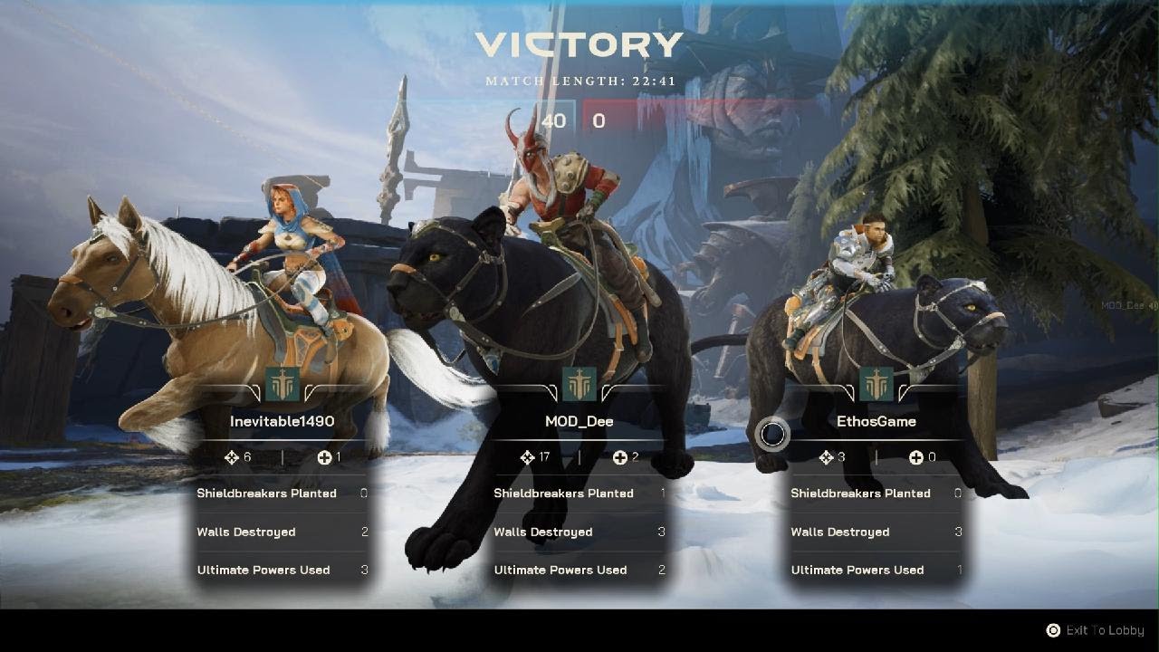 My first Highguard game