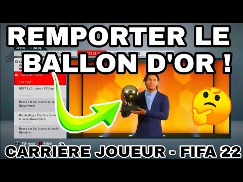 How to WIN the Golden Ball on Fifa 21? ( Player Career Mode )