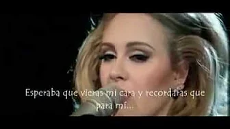 Adele - Someone like you live subtitulada al espanol Adele - Someone like you live subtitulada al espanol