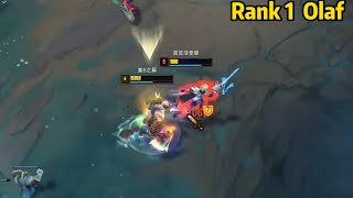 Rank 1 Olaf Nobody Can Stop This Olaf On Toplane