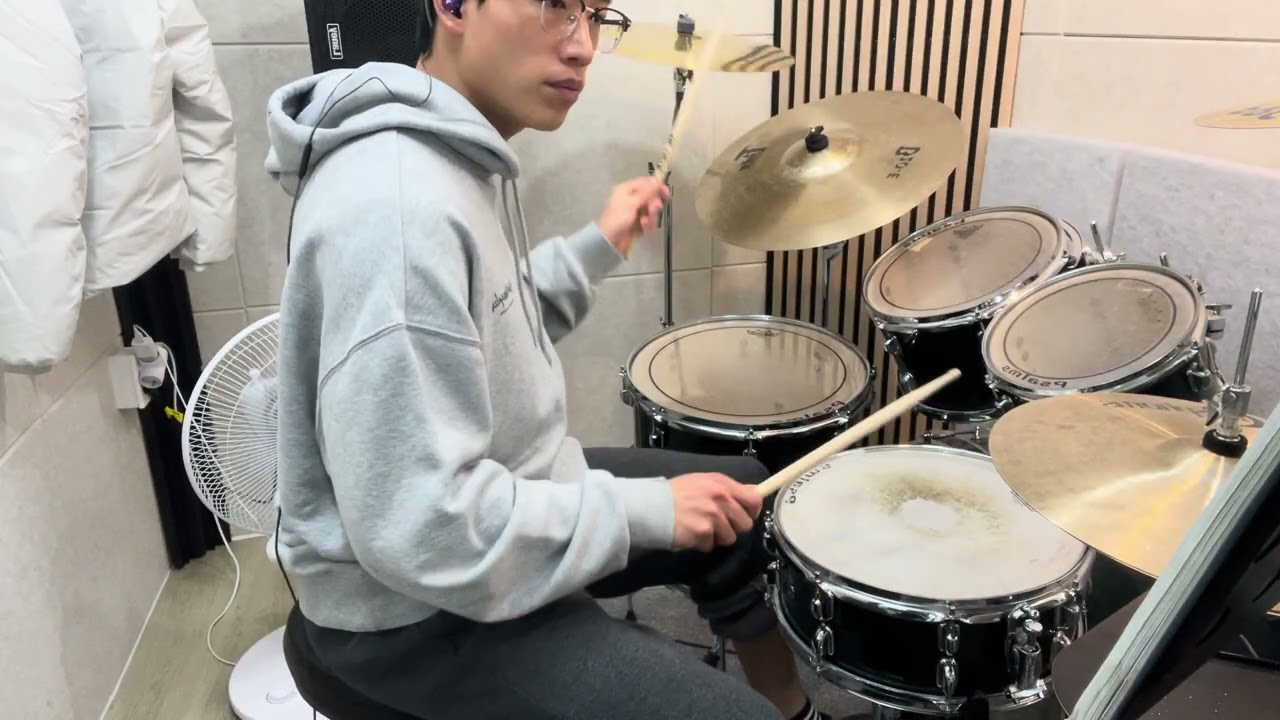 드럼연습 VLOG 32연음 탐탐이동