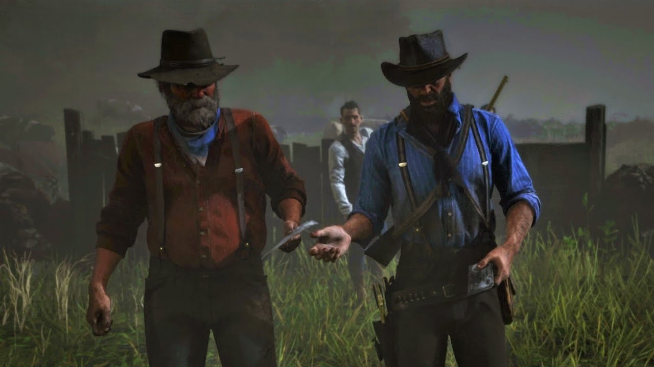 Red Dead Redemption 2 - Late Night Cattle Rustling with Uncle | Hill Haven Ranch Robbery