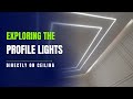 FIXING Ceiling Profile Lights Made EASY!#home #niralaestate #housetour #livinginterior #profile