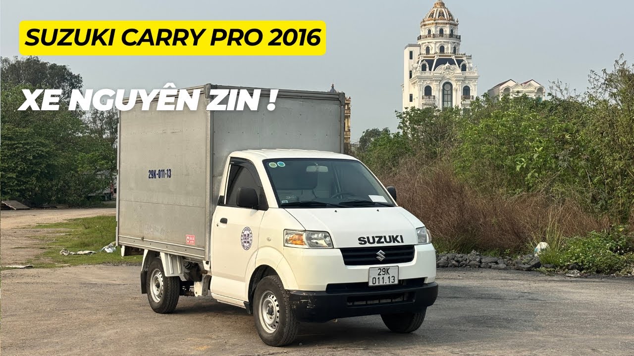 Suzuki carry pro 2016, 750kg xe tải nhỏ cho ae khởi nghiệp | Dũng Xe Tải Đông An