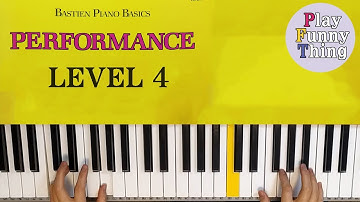 T V  Quiz Show (p.18) - Bastien Piano Basics Level 4 - Performance