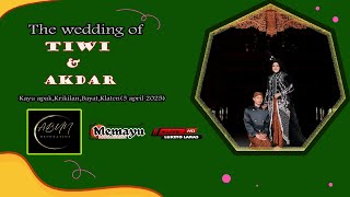   Wedding Tiwi U0026 Akdarabun Entertainmentkayu Apak5 April 2025