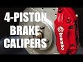 How to Install 4-Piston Brake Calipers