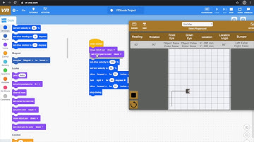 VEX VR-3: Adding Velocity(speed) and Pen