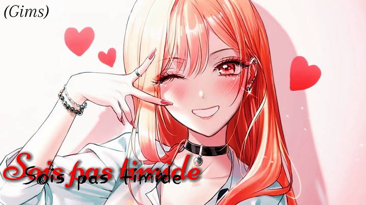 [Gims] Sois pas timide~Lyrics~(Nightcore)