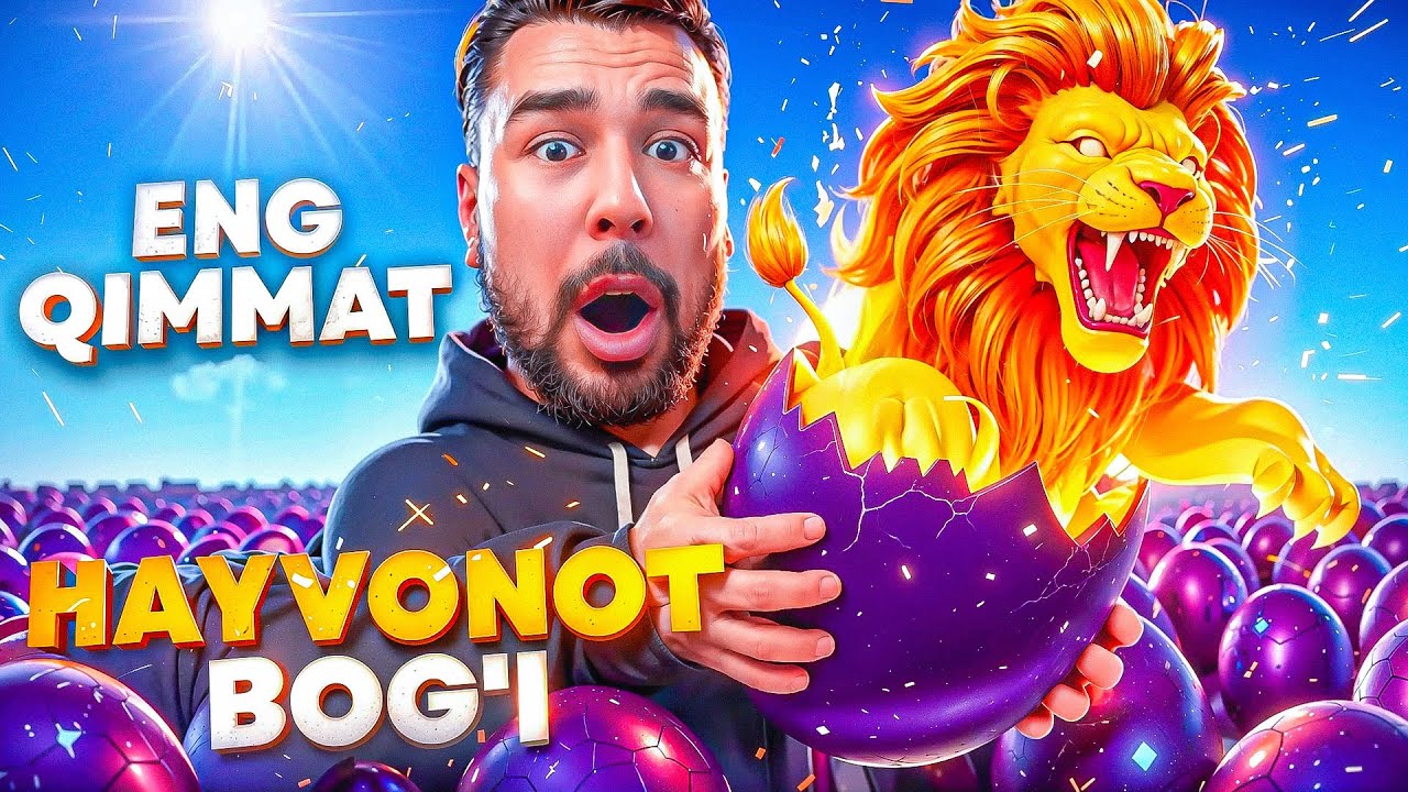 OTA BOLA ROBUXGA DUNYODAGI ENG QIMMAT XAYVONOT BOG’I OCHDIK