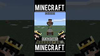 how to make a death cutter in Minecraft tiktok hack 🤯 part 91#minecraft #trinding #part91