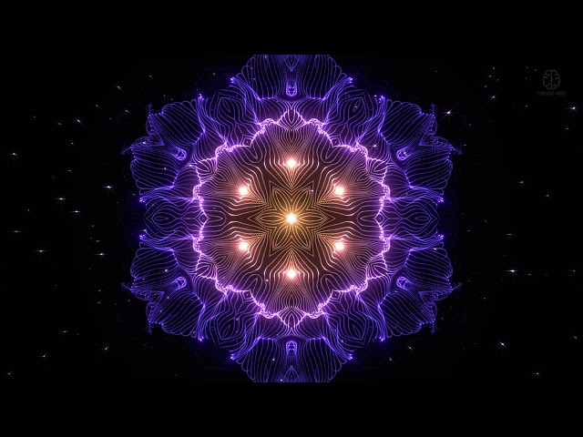 Cosmic Mandala II - Calming Visuals & Music - Reduce Anxiety & Stress class=