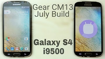 Cyanogenmod 13 6.0.1 (Gear CM) on Galaxy S4 i9500 Latest Build