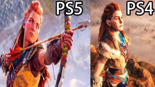 PS5 vs PS4 СРАВНЕНИЕ ГРАФИКИ 4K