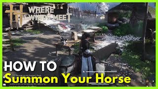 Cómo llamar (invocar) un caballo en Donde se encuentran los vientos (Guía completa) screenshot 3