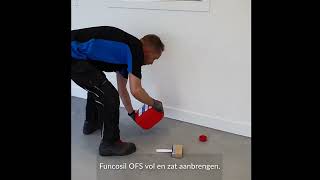 Funcosil OFS - Voor het impregneren van een betonvloer, maakt het oppervlak, olie vet en vuilwerend.