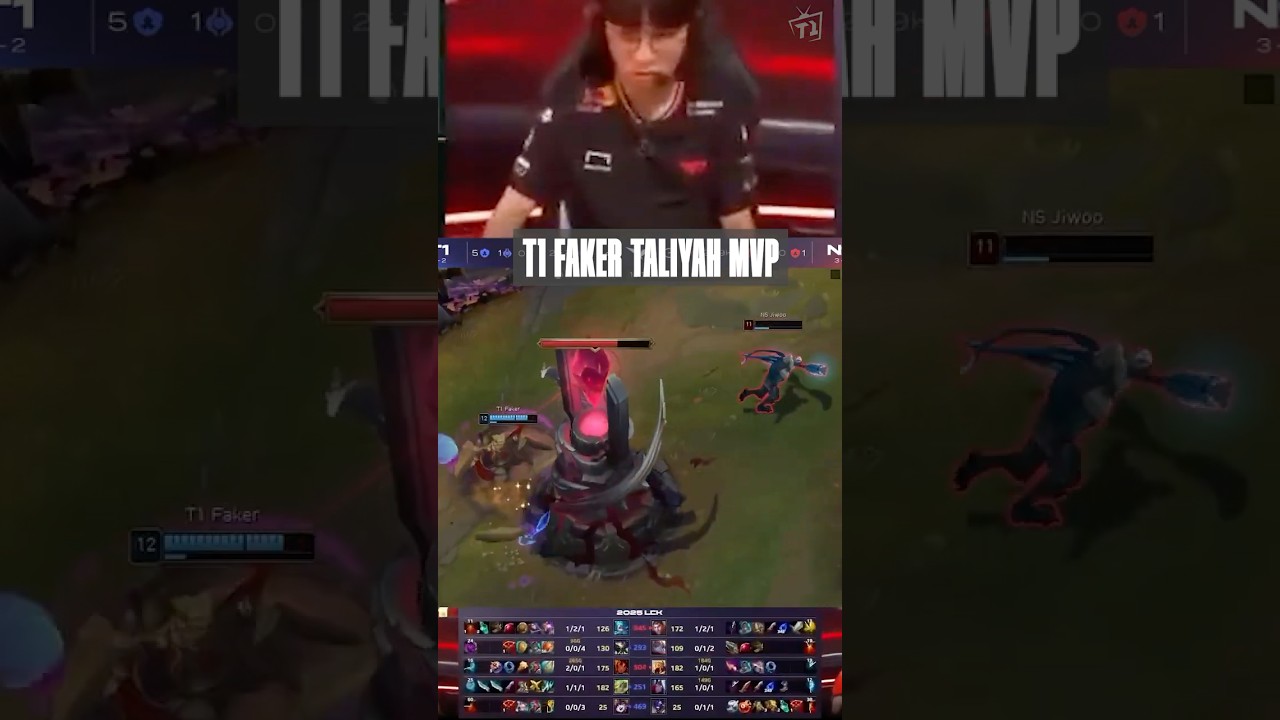 T1 Faker Taliyah MVP