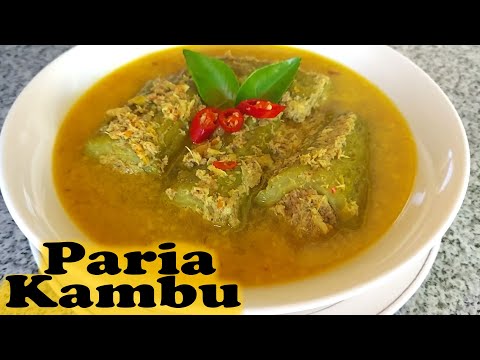 Resep Paria Kambu Isi Ikan Tongkol