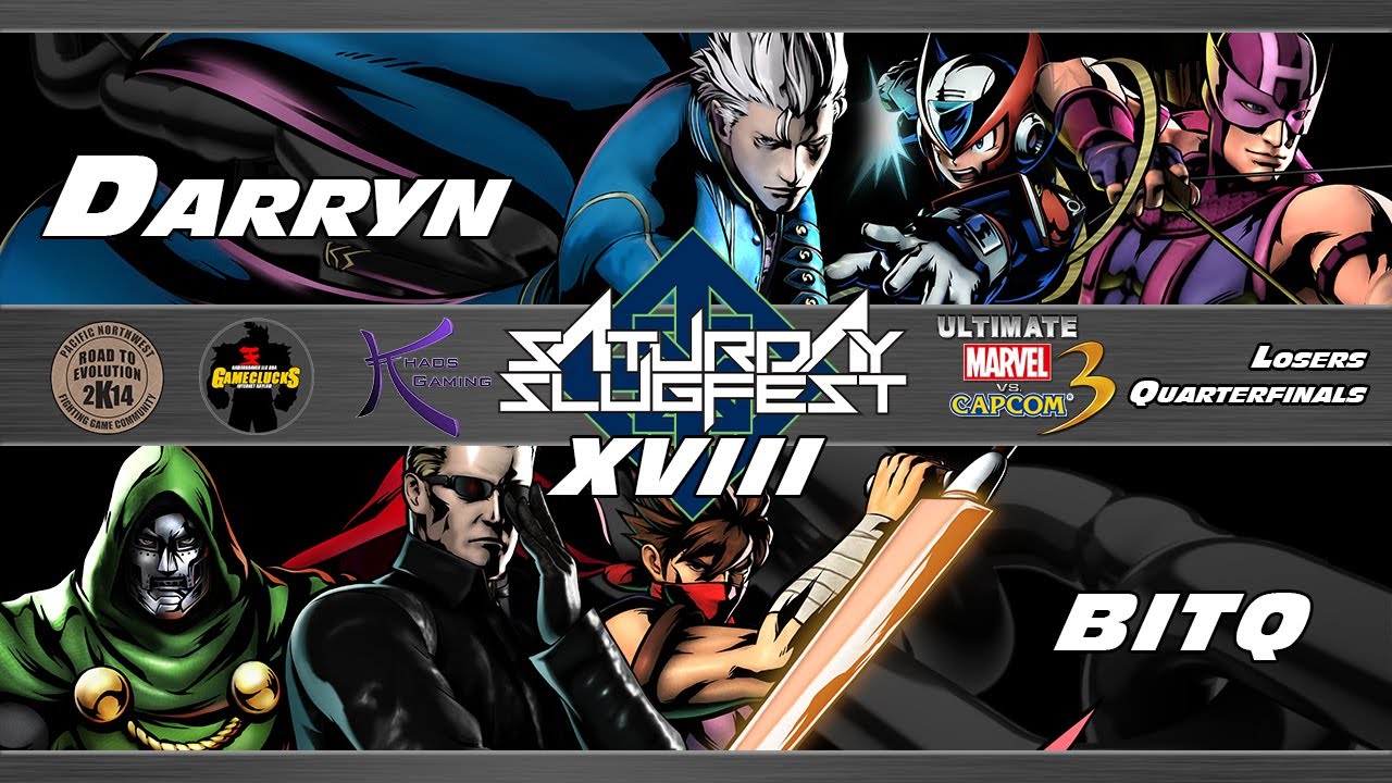 SS18 UMvC3 LQF - Darryn (ZER-VER-HAW) vs bitq (WES-DRD-HIR)