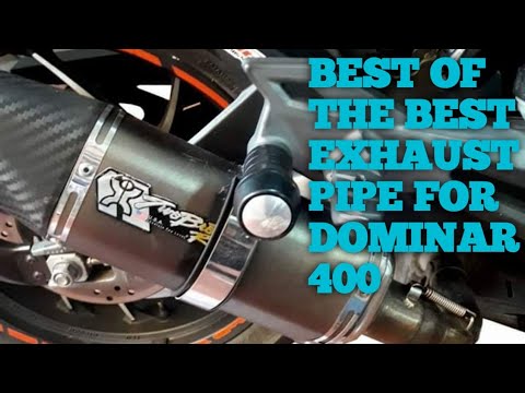 exhaust for dominar 400
