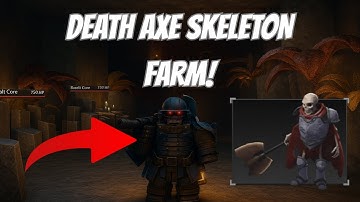 How To FARM DEATHAXE SKELETONS (Easy) | The Forge | Roblox