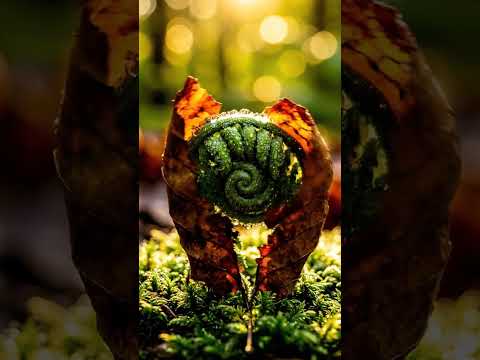 Time-lapsed decay: a vibrant green leaf transforms into a de #shorts #aireels #aishorts