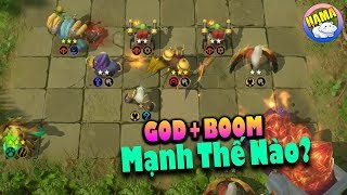 Auto chess Mobile - Bạn Sẽ Không Thấy Bộ Nào Kinh Hơn Bộ GOD BOOM Này Đâu
