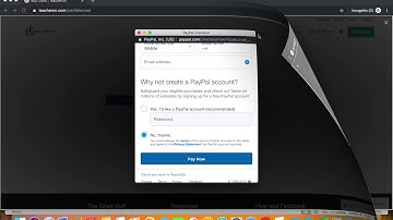 How to buy coins via PayPal guest checkout option