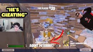Peterbot DESTROYING PROS In The DUO CASH CUP FINALS For 5 Minutes Straight 🤯