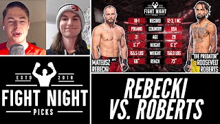 UFC 295: Mateusz Rebecki vs. Roosevelt Roberts Preview & Prediction