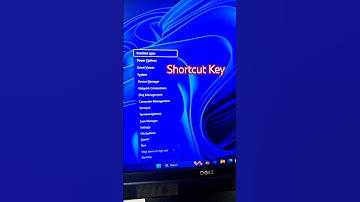 Windows 11 Shortcut Key for Shut Down
