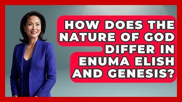 How Does The Nature Of God Differ In Enuma Elish And Genesis? - Exploring Ancient Myths