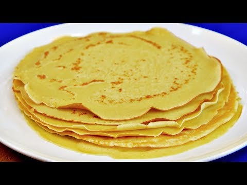 MELHOR MASSA DE CREPE APRENDA COMO FAZER | RECEITA SALGADA E DOCE. 