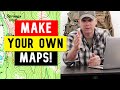 ORDER, PRINT, AND MAKE YOUR OWN TOPO MAPS!