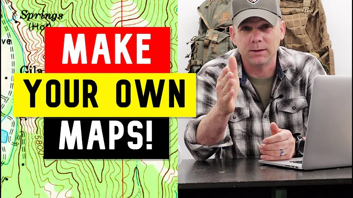 ORDER, PRINT, AND MAKE YOUR OWN TOPO MAPS!