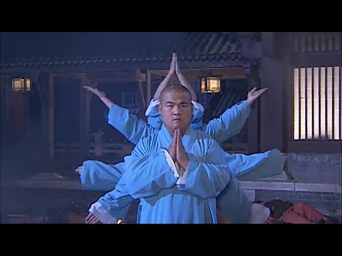 The kung fu monks'martial arts are invincible.They defeat the five masters in the world