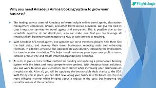 Amadeus Airline Booking System | FlightsLogic