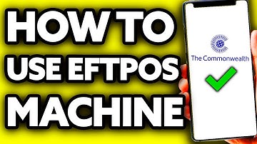 How To Use Commonwealth EFTPOS Machine (EASY!)