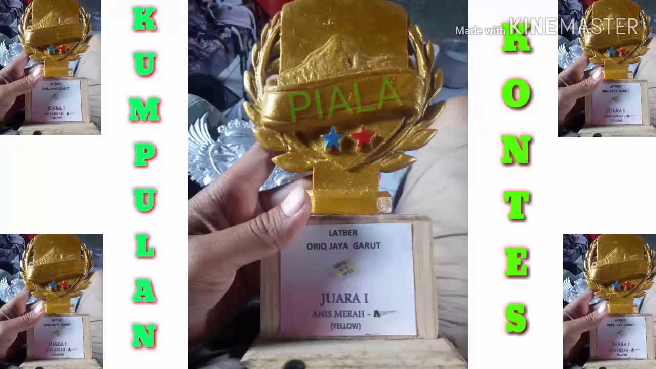  KUMPULAN  PIALA  KONTES YouTube