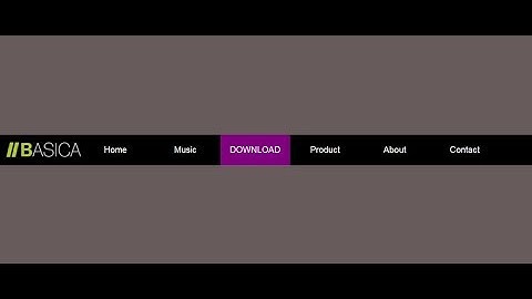 Navbar with brand logo