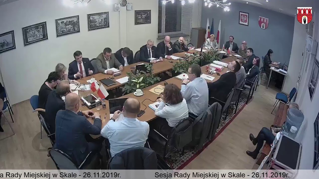 Sesja Rady Miejskiej w Skale - 26.11.2019r.
