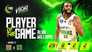 GOAT Player of the Game - Alan Williams (Round 12 vs Taipans, NBL24)