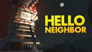 Hello Neighbor - Alpha 3 Ending - Climbing the Tracks! - Alpha 3 Update  Hello Neighbor Alpha Ending